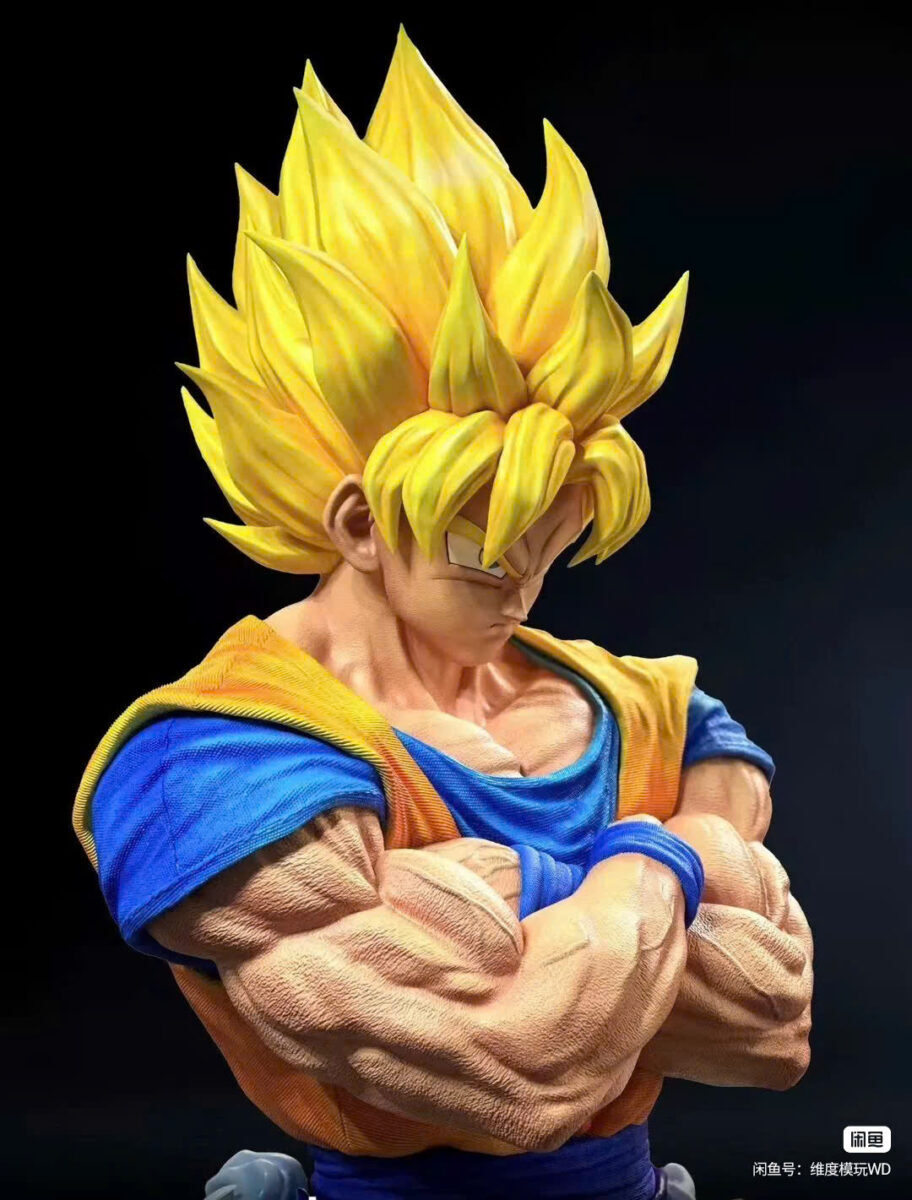 Goku SSJ - BUU Studio - Bust 1/1 - Dragon Ball | FeiFeiisland - Ảnh 6
