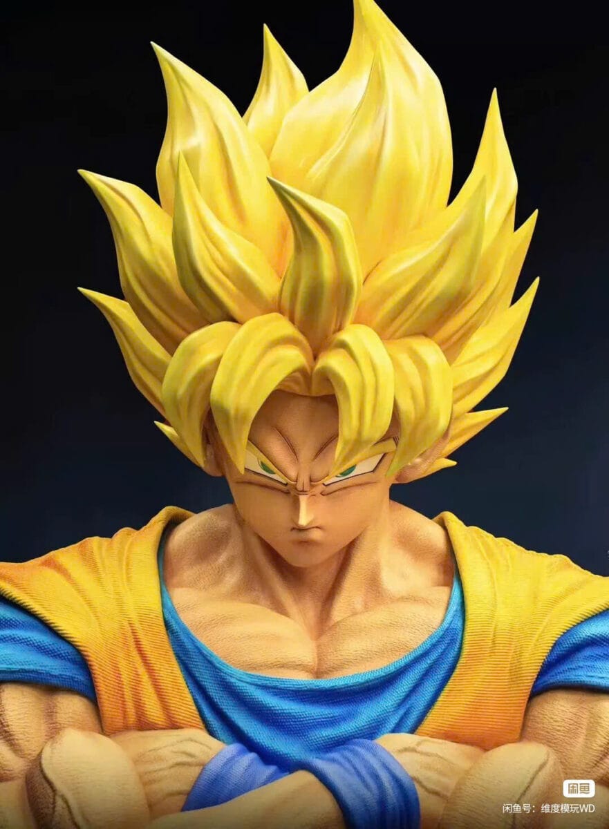 Goku SSJ - BUU Studio - Bust 1/1 - Dragon Ball | FeiFeiisland - Ảnh 7