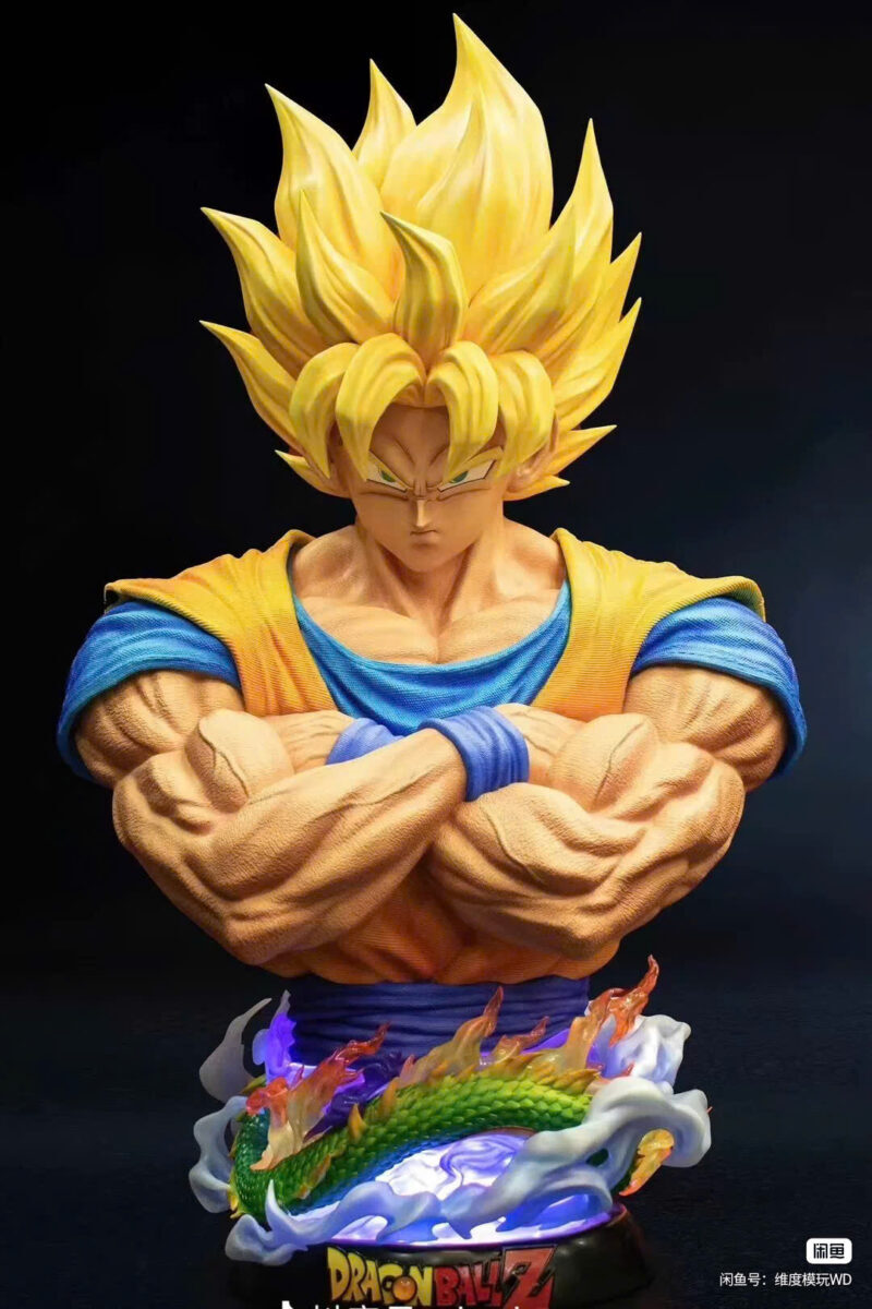 Goku SSJ - BUU Studio - Bust 1/1 - Dragon Ball | FeiFeiisland - Ảnh 8