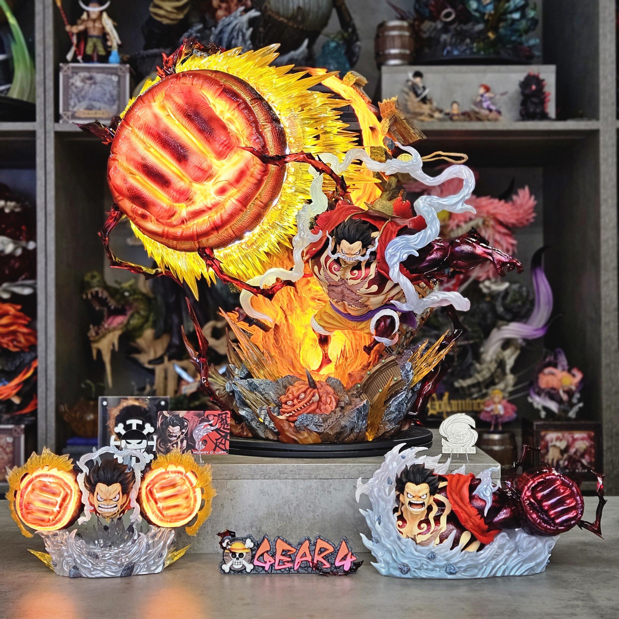 Luffy Gear 4 Boundman - Morefun Studio - Luffy Pirates - 1/6 - One Piece | FeiFeiisland