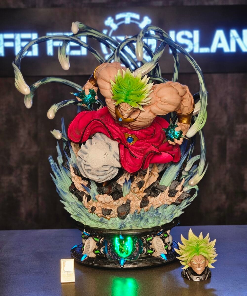 Alternative view of Broly 1993 V1 - Last Sleep Studio - 1/4 - Dragon Ball | FeiFeiisland