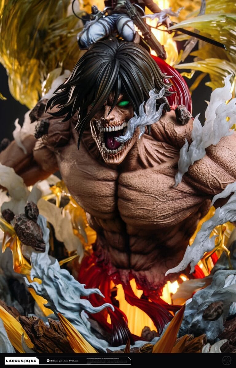 Alternative view of Eren Jeager - Hertz Studio - Attack on Titan | FeiFeiisland