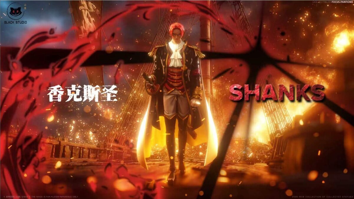 Shanks - Black Studio - Shanks Pirates - POP - One Piece | FeiFeiisland