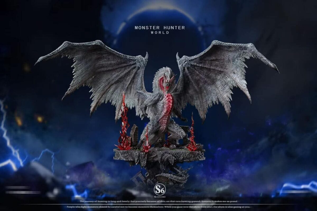 White Fatalis - S6 Studio - Monster Hunter World | FeiFeiisland