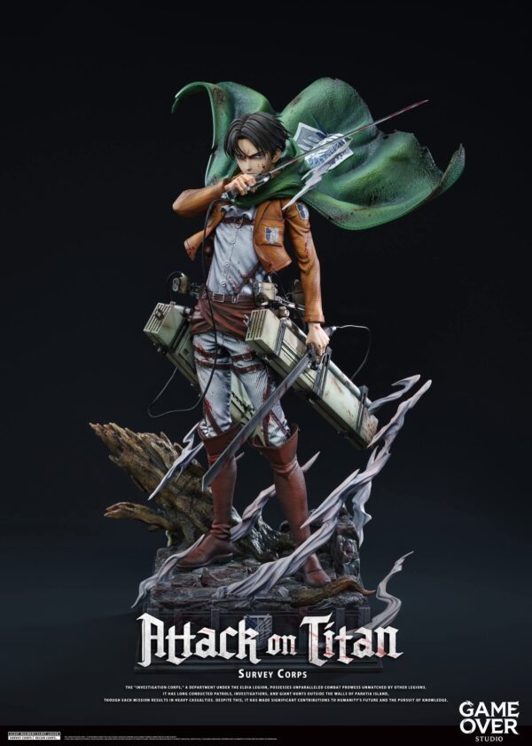 Levi Ackerman - Game Over Studio - 1/6 - 1/4 - Attack On Titan | FeiFeiisland