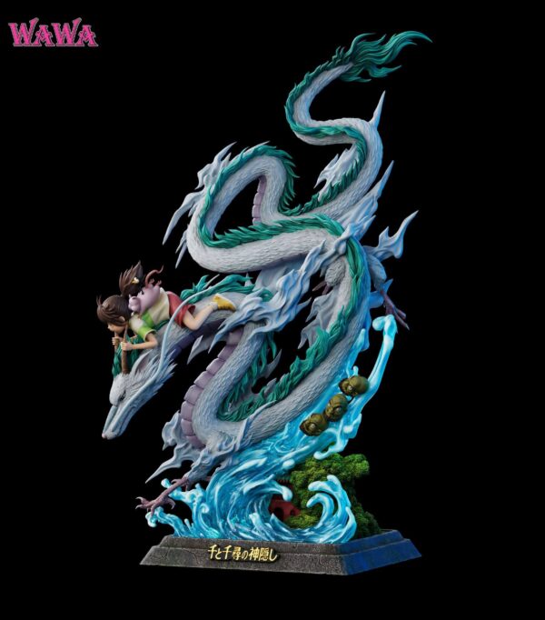 Alternative view of Chihiro & Haku - Wawa Studio - Spirited Away | FeiFeiisland