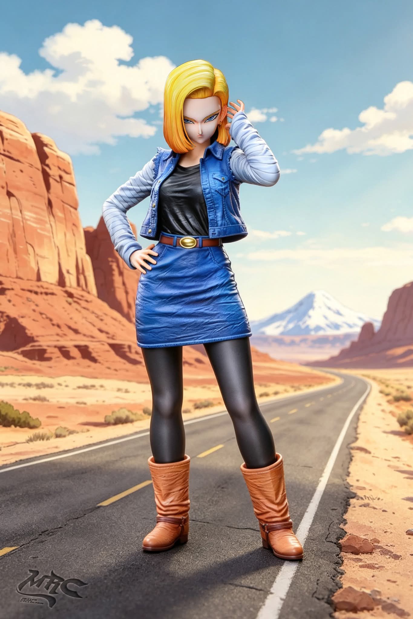 Android 18 - MRC Studio - 1/4 - 1/1 - Dragon Ball | FeiFeiisland - Ảnh 3