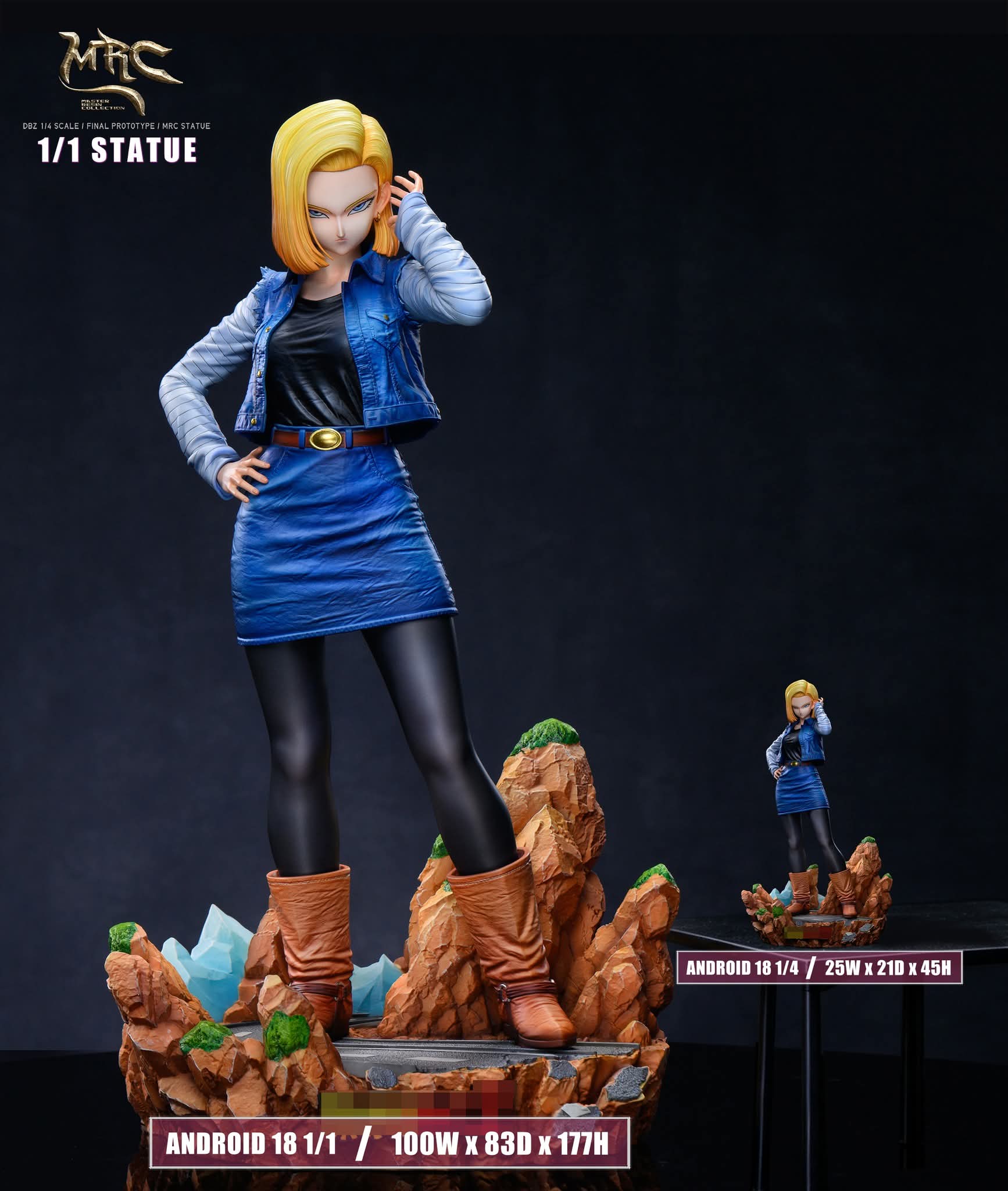 Android 18 - MRC Studio - 1/4 - 1/1 - Dragon Ball | FeiFeiisland - Ảnh 2