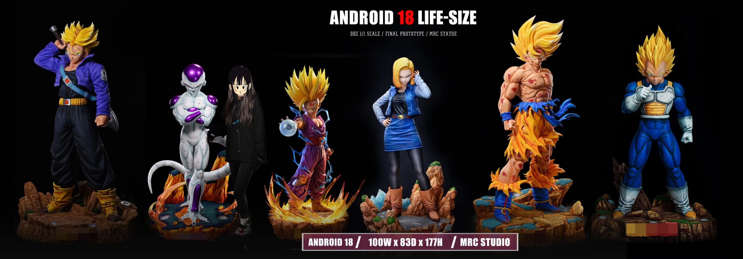 Android 18 - MRC Studio - 1/4 - 1/1 - Dragon Ball | FeiFeiisland - Ảnh 4