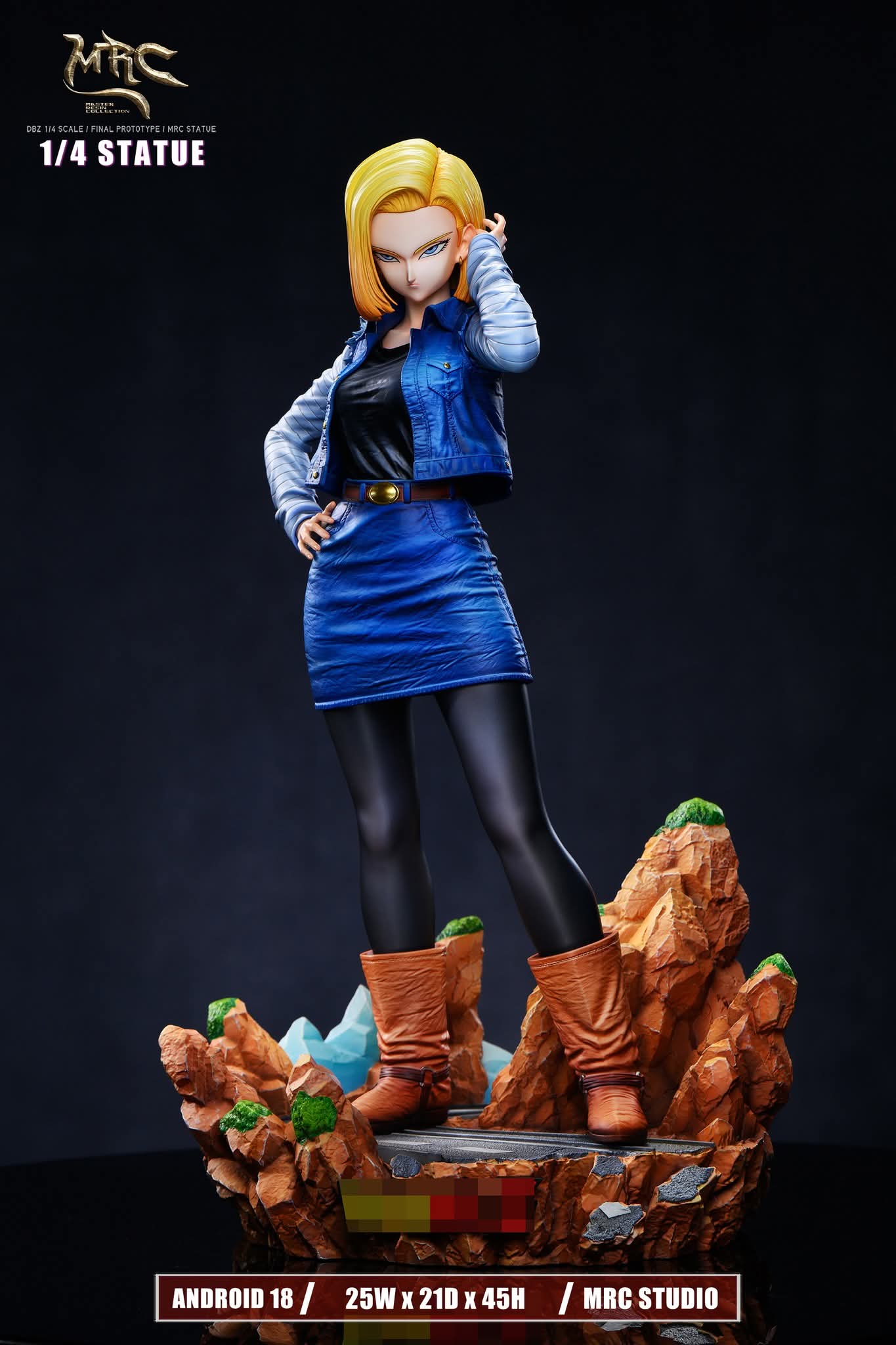 Android 18 - MRC Studio - 1/4 - 1/1 - Dragon Ball | FeiFeiisland - Ảnh 6