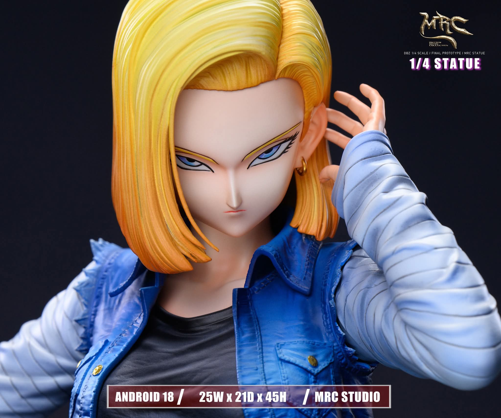 Android 18 - MRC Studio - 1/4 - 1/1 - Dragon Ball | FeiFeiisland - Ảnh 7