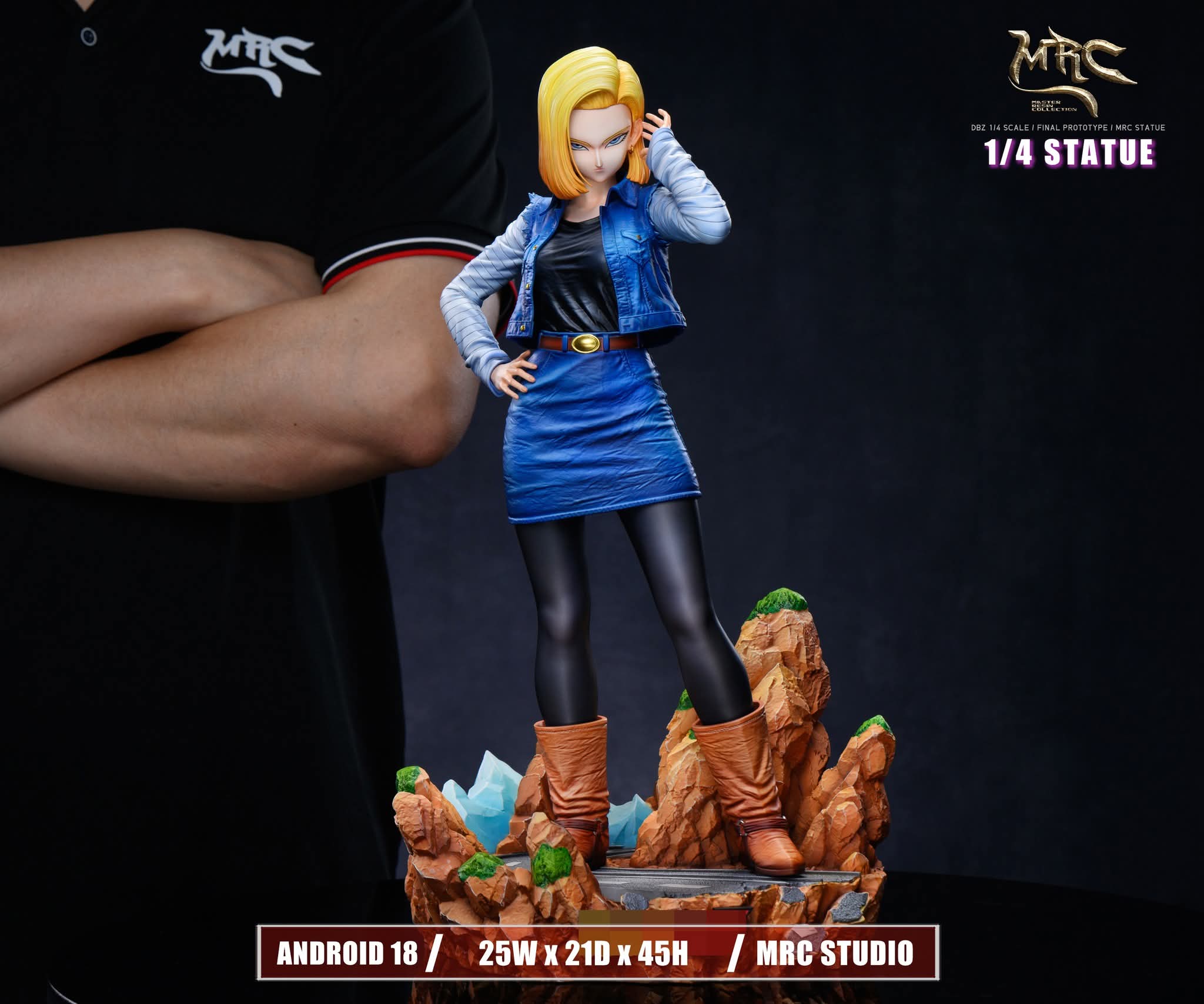 Android 18 - MRC Studio - 1/4 - 1/1 - Dragon Ball | FeiFeiisland