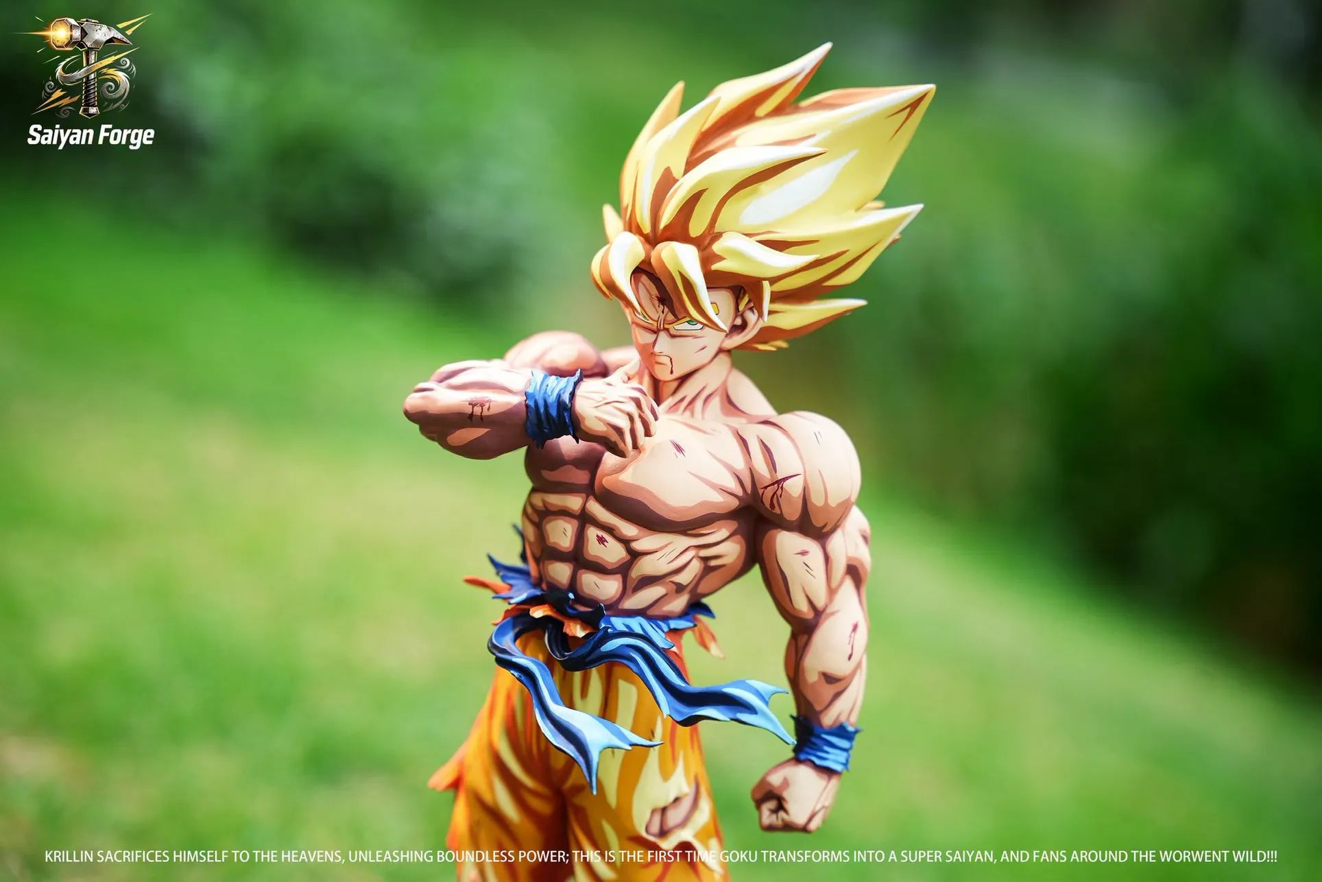 Goku SSJ - Saiyan Forge Studio - 1/6 - Dragon Ball | FeiFeiisland - Ảnh 3