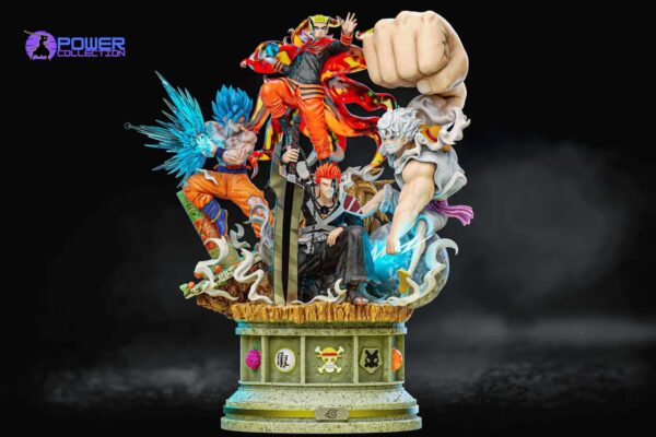 Luffy Naruto Ichigo Goku - Power Collection Studio - Dragon Ball - Bleach - Naruto - One Piece | FeiFeiisland