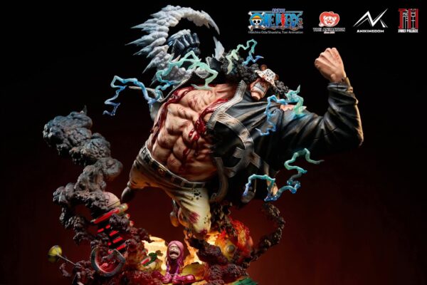 Alternative view of Bartholomew Kuma - Anikingdom & Jimei Palace Studio - Revolutionary Army - 1/4 - One Piece | FeiFeiisland