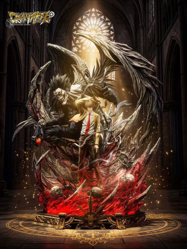 Alternative view of Light Yagami & Ryuk - Dreammaker Studio - Death Note | FeiFeiisland