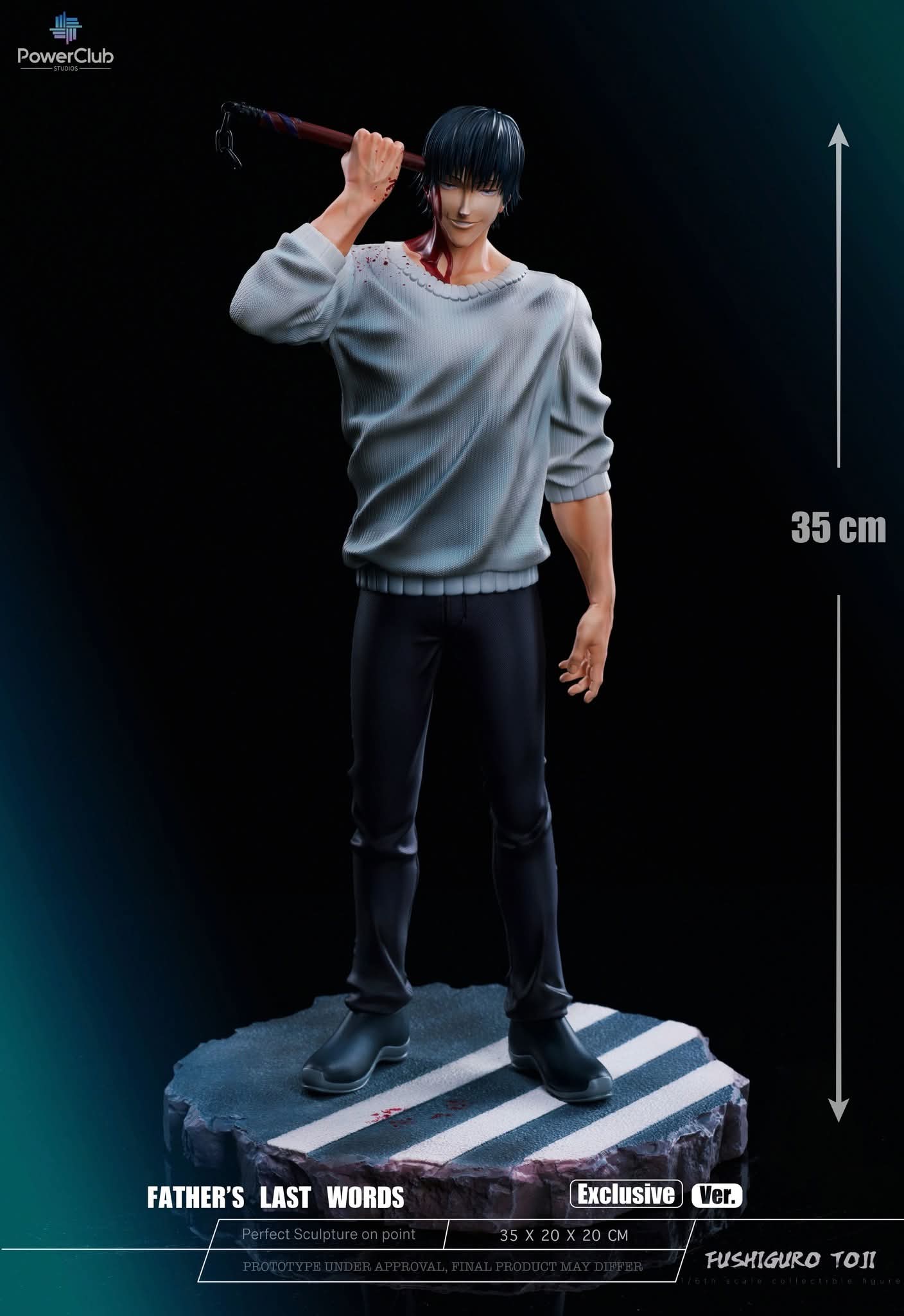 Toji Fushiguro - Powerclub Studio - 1/6 - Jujutsu Kaisen | FeiFeiisland - Ảnh 3