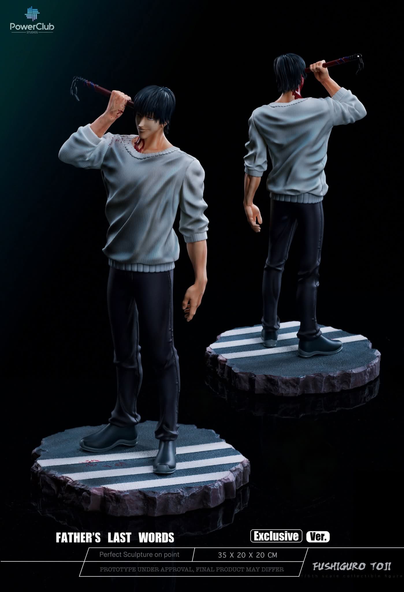 Toji Fushiguro - Powerclub Studio - 1/6 - Jujutsu Kaisen | FeiFeiisland - Ảnh 7