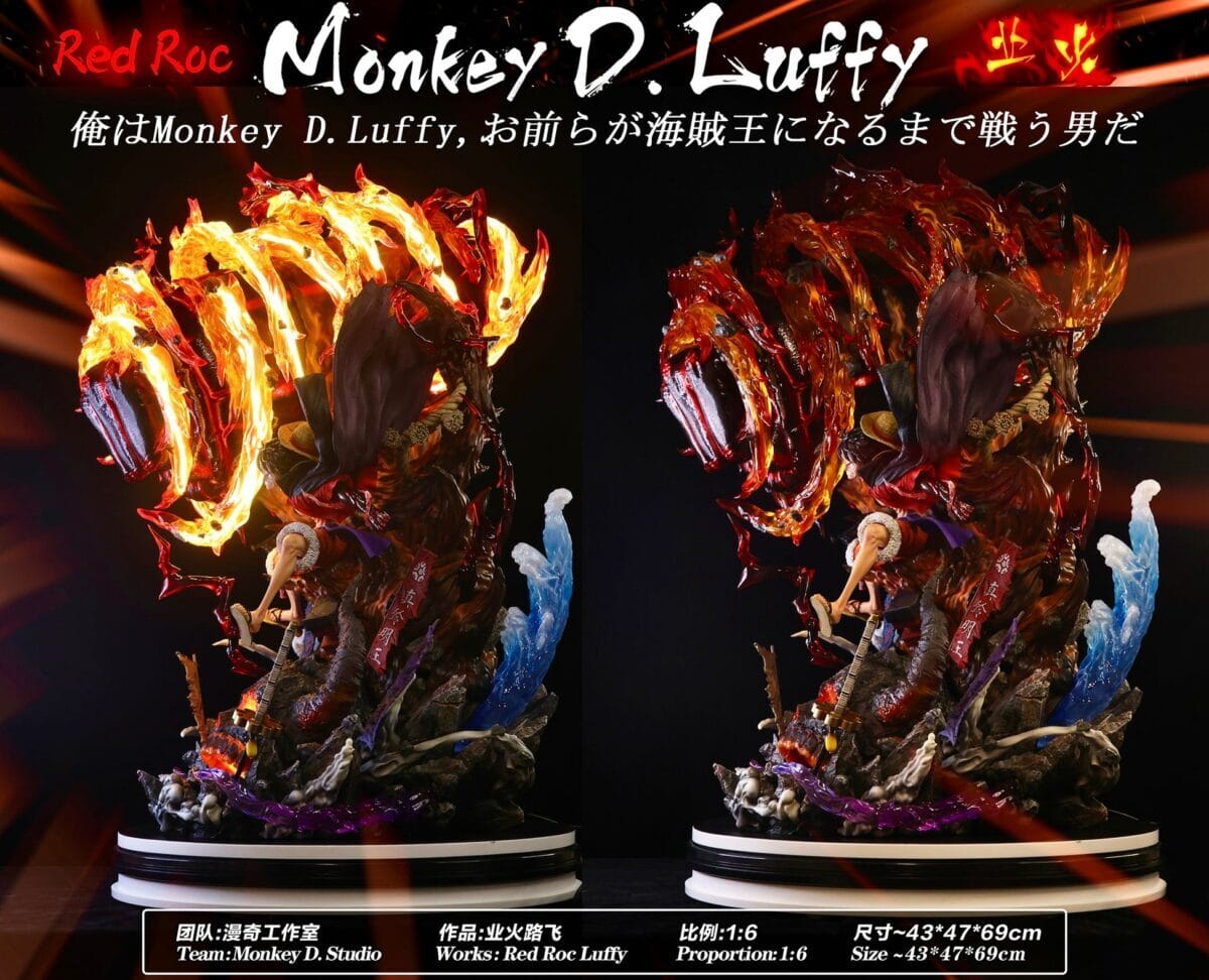 Luffy Redroc - Monkey D Studio - 1/6 - One Piece | FeiFeiisland - Ảnh 3