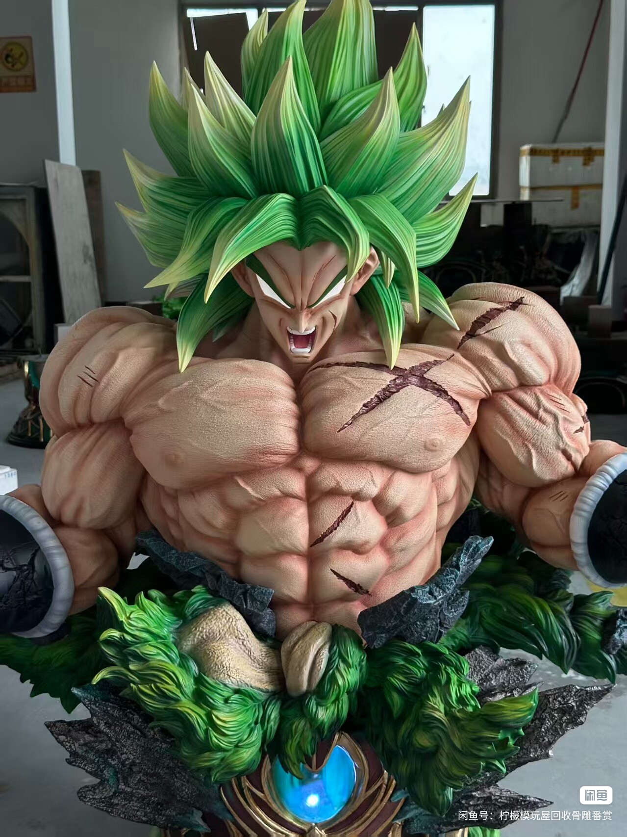 Broly 1998 - FXW Studio - Bust 1/1 - Dragon Ball | FeiFeiisland - Ảnh 4