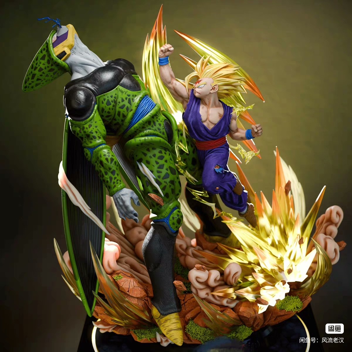 Gohan & Cell Battle - KD Collectibles Studio - 1/4 - DragonBall | FeiFeiisland | Order - Ảnh 8