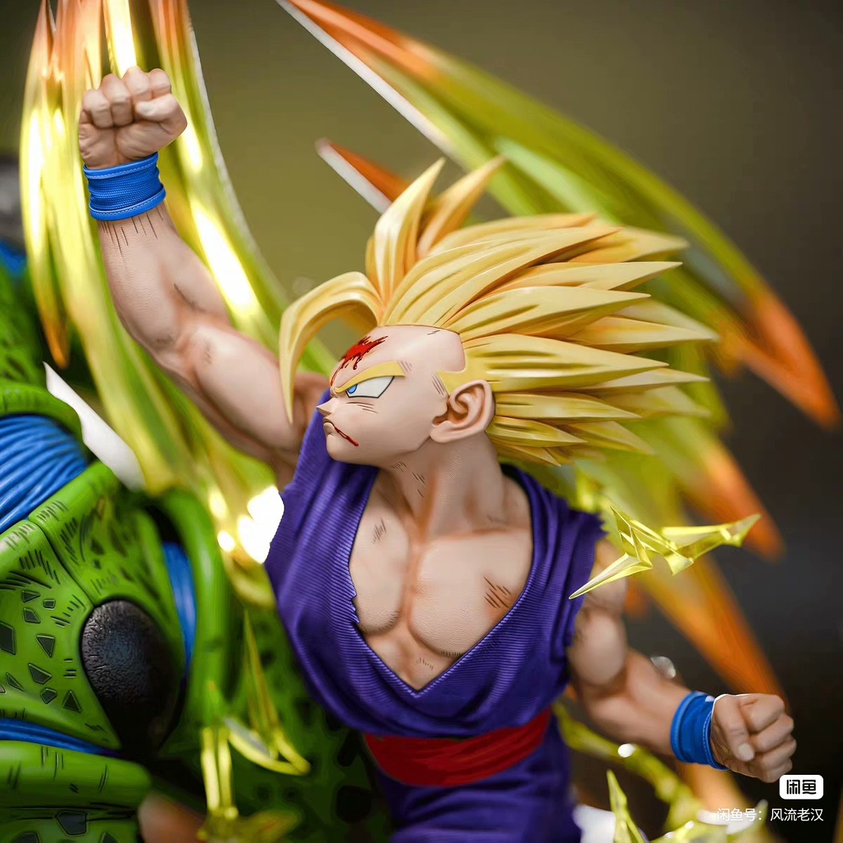 Gohan & Cell Battle - KD Collectibles Studio - 1/4 - DragonBall | FeiFeiisland | Order - Ảnh 9