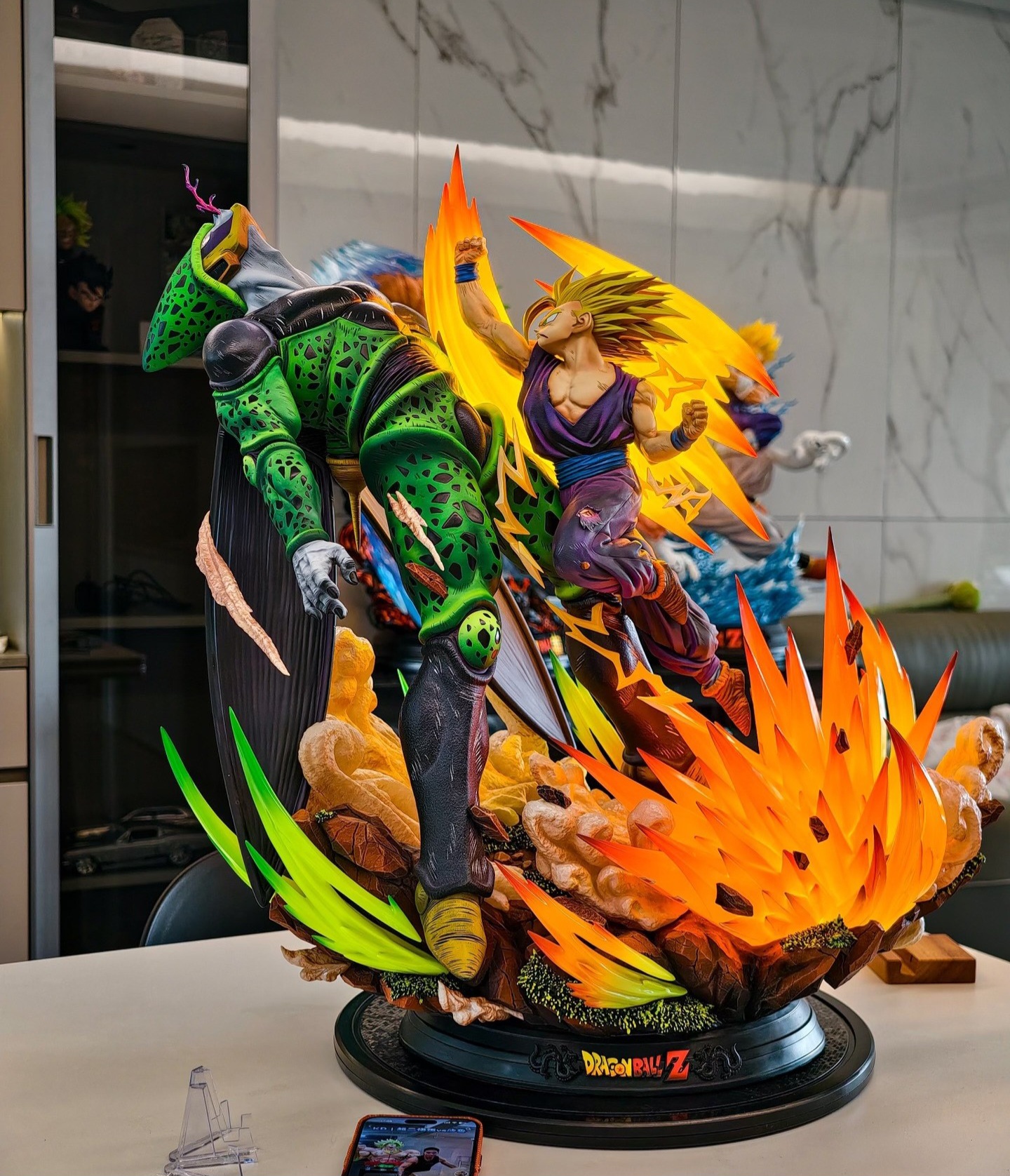 Gohan & Cell Battle - KD Collectibles Studio - 1/4 - DragonBall | FeiFeiisland | Order - Ảnh 2