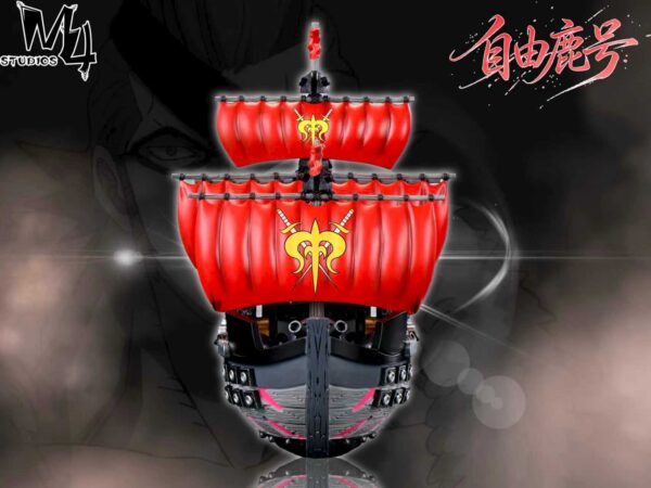 Alternative view of Liberal Hind X-Drake Battleship - M4 Studio - Kaido Pirates - WCF - One Piece | FeiFeiisland