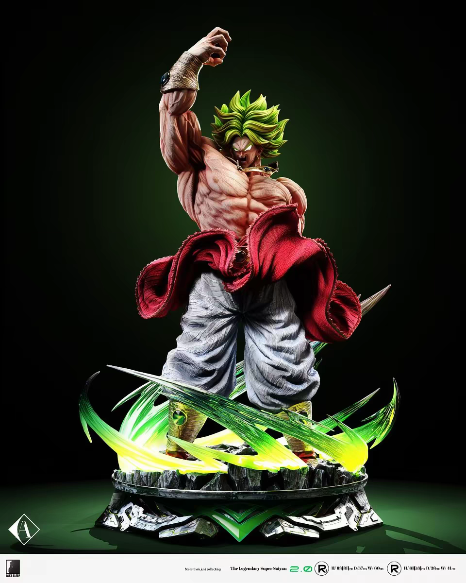 Alternative view of Broly 1993 V2 - Last Sleep Studio - 1/4 - Dragon Ball | FeiFeiisland