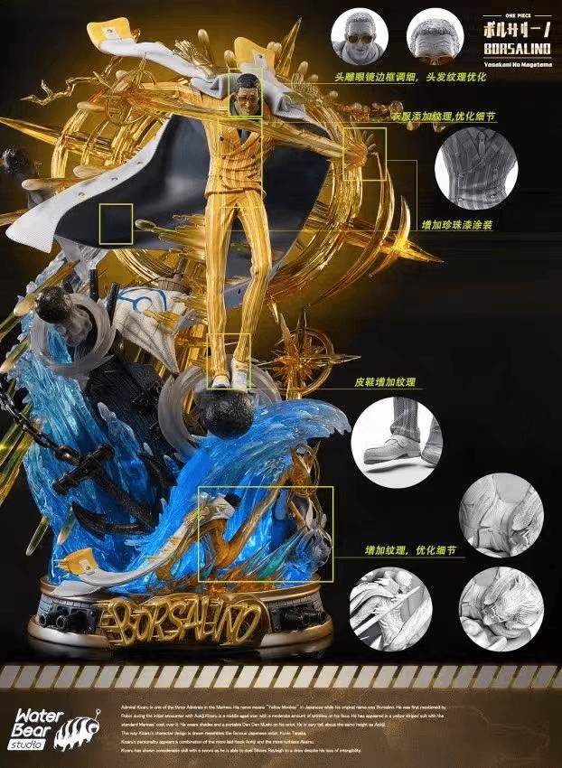 Kizaru - Waterbear Studio - 1/6 - One Piece | FeiFeiisland - Ảnh 16