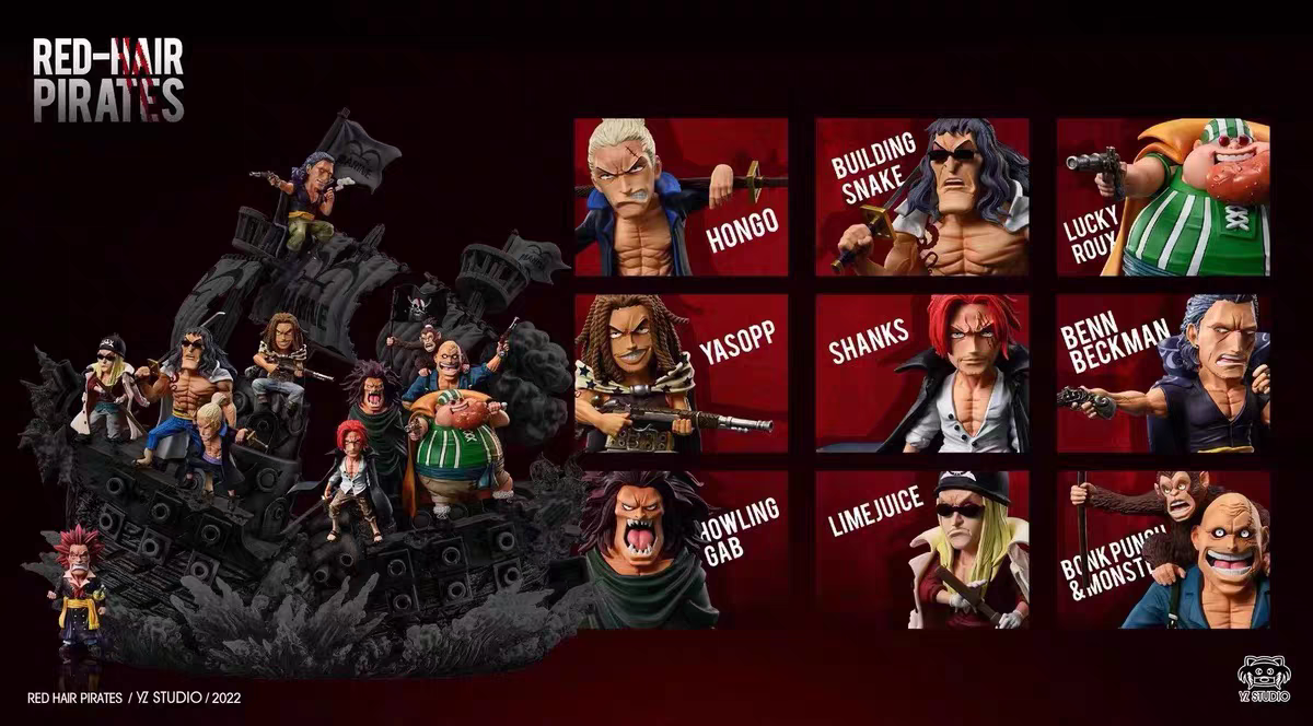 Shanks Pirates - YZ Studio - Shanks Pirates - WCF - One Piece | FeiFeiisland - Ảnh 14