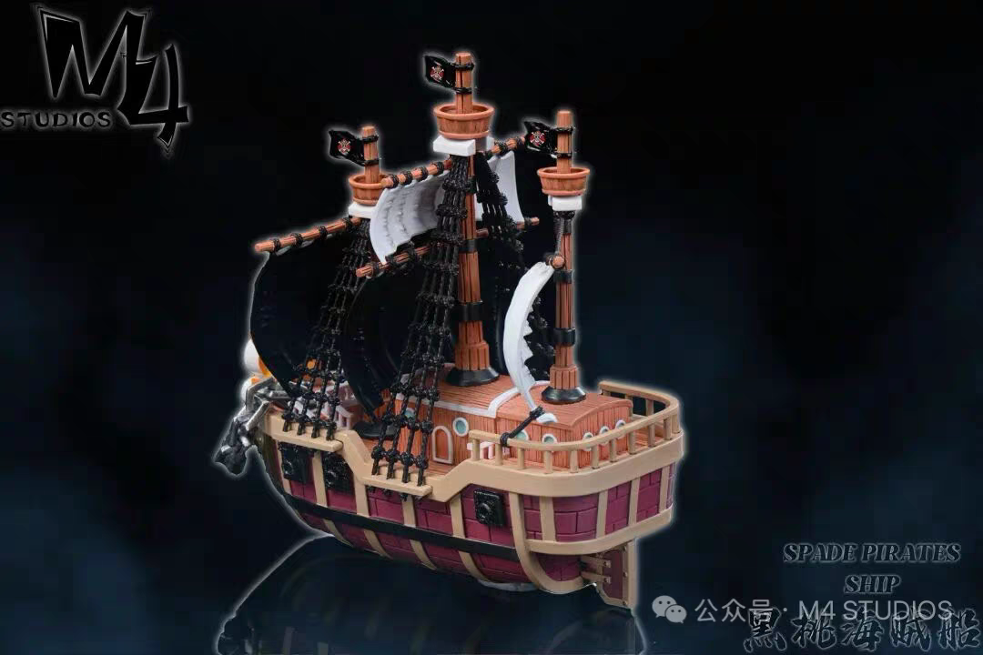 Spade Pirates Ship - M4 Studio - Whitebeard Pirates - WCF - One Piece | FeiFeiisland - Ảnh 3