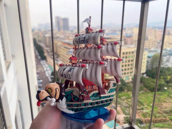 Alternative view of Garp Battleship - M4 Studio - Marine - WCF - One Piece | FeiFeiisland