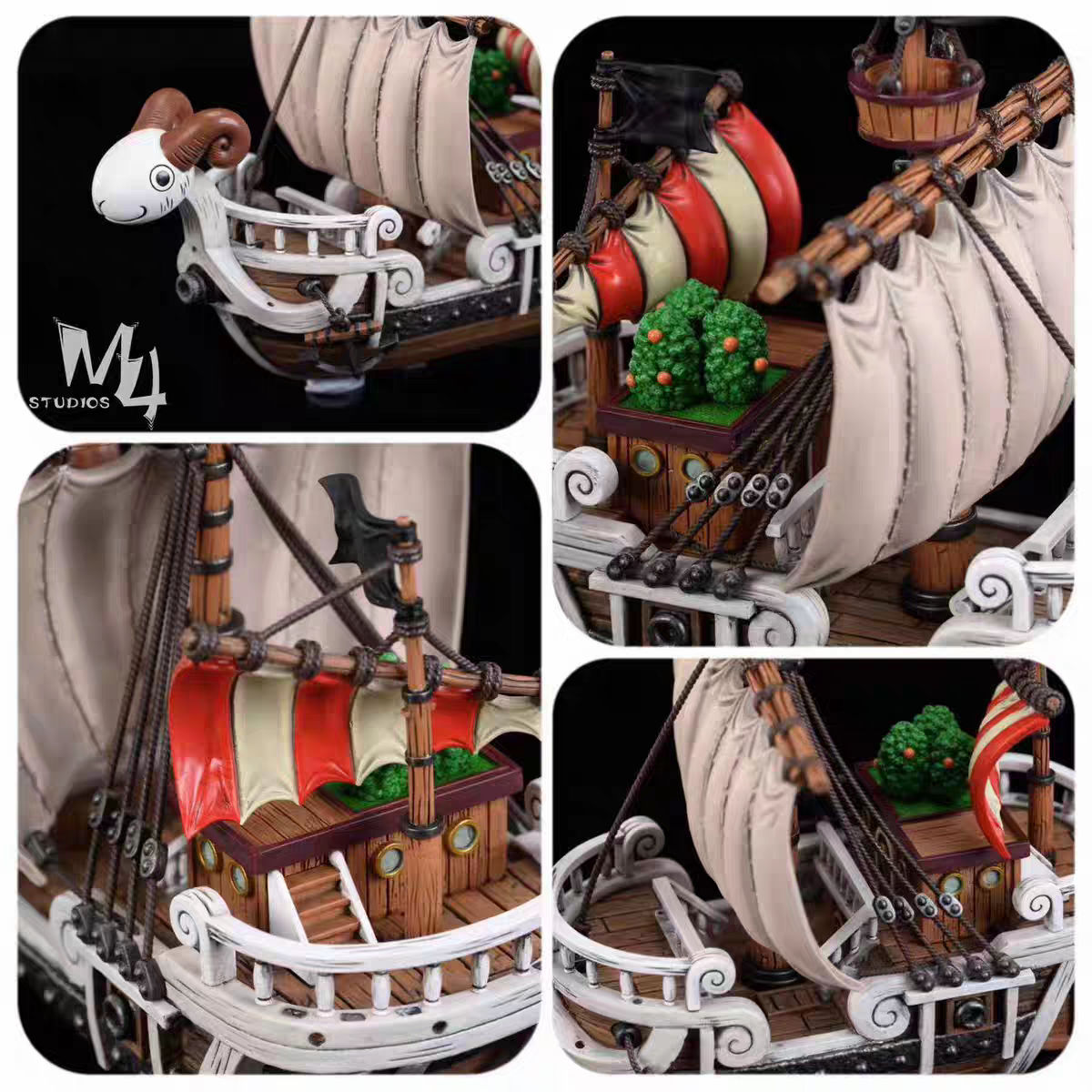 Going Merry - M4 Studio - Luffy Pirates - WCF - One Piece | FeiFeiisland - Ảnh 14