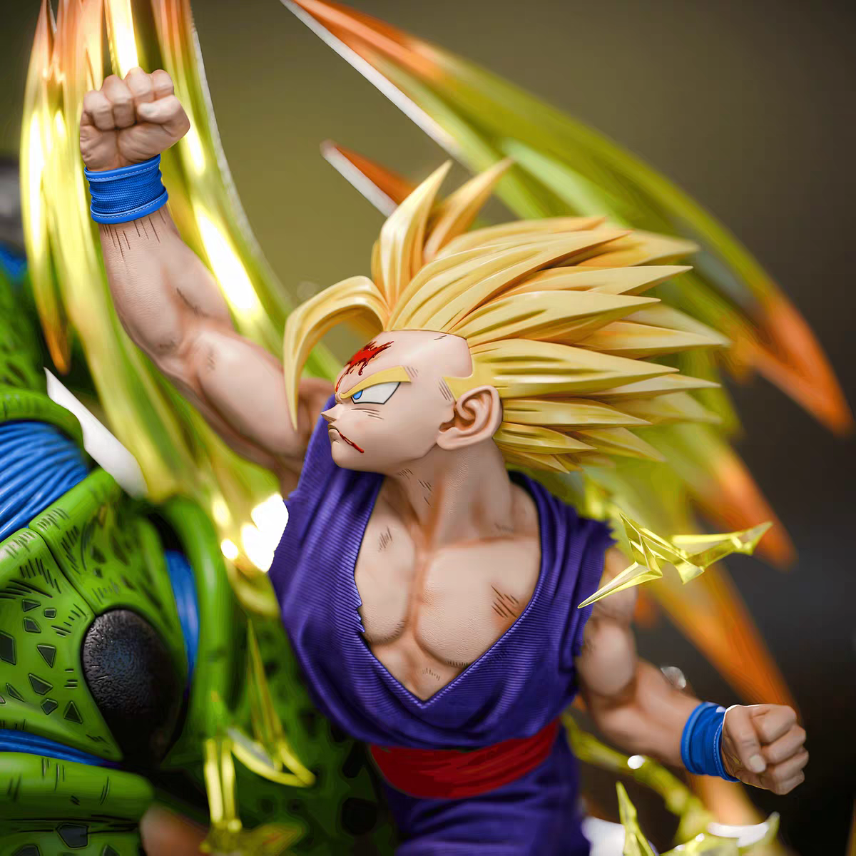 Gohan & Cell Battle - KD Collectibles Studio - 1/4 - DragonBall | FeiFeiisland | Order - Ảnh 13