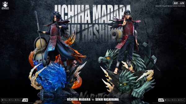 Alternative view of Madara & Hashirama - Konoha Studio - 1/6 - 1/4 - Naruto | FeiFeiisland