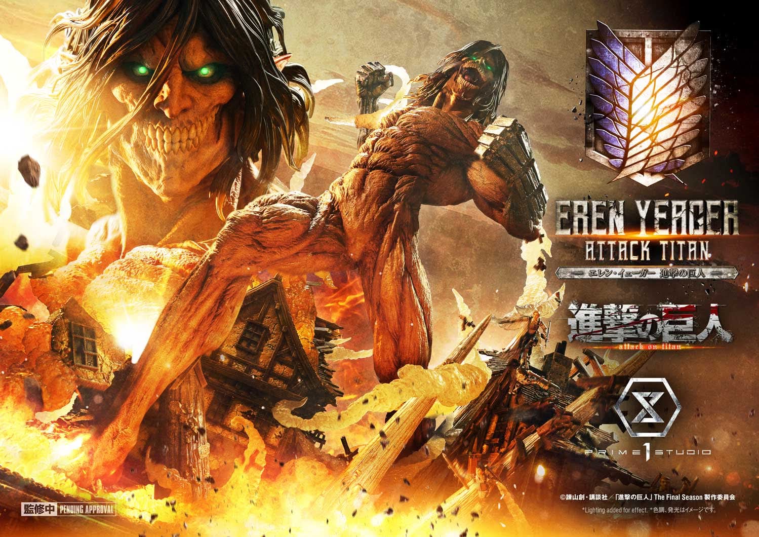 Eren Jeager - Prime 1 Studio - Attack On Titan | FeiFeiisland - Ảnh 5