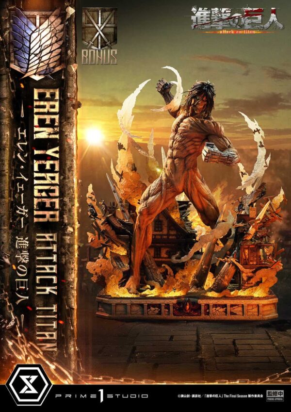 Eren Jeager - Prime 1 Studio - Attack On Titan | FeiFeiisland