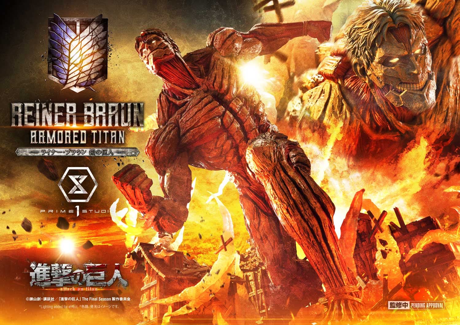 Reiner Armored Titan - Prime 1 Studio - Attack On Titan | FeiFeiisland - Ảnh 5