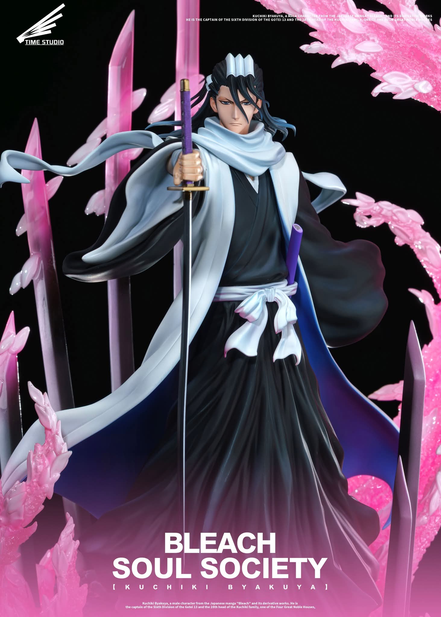 Kuchiki Byakuya - Time Studio - 1/6 - Bleach | FeiFeiisland - Ảnh 8