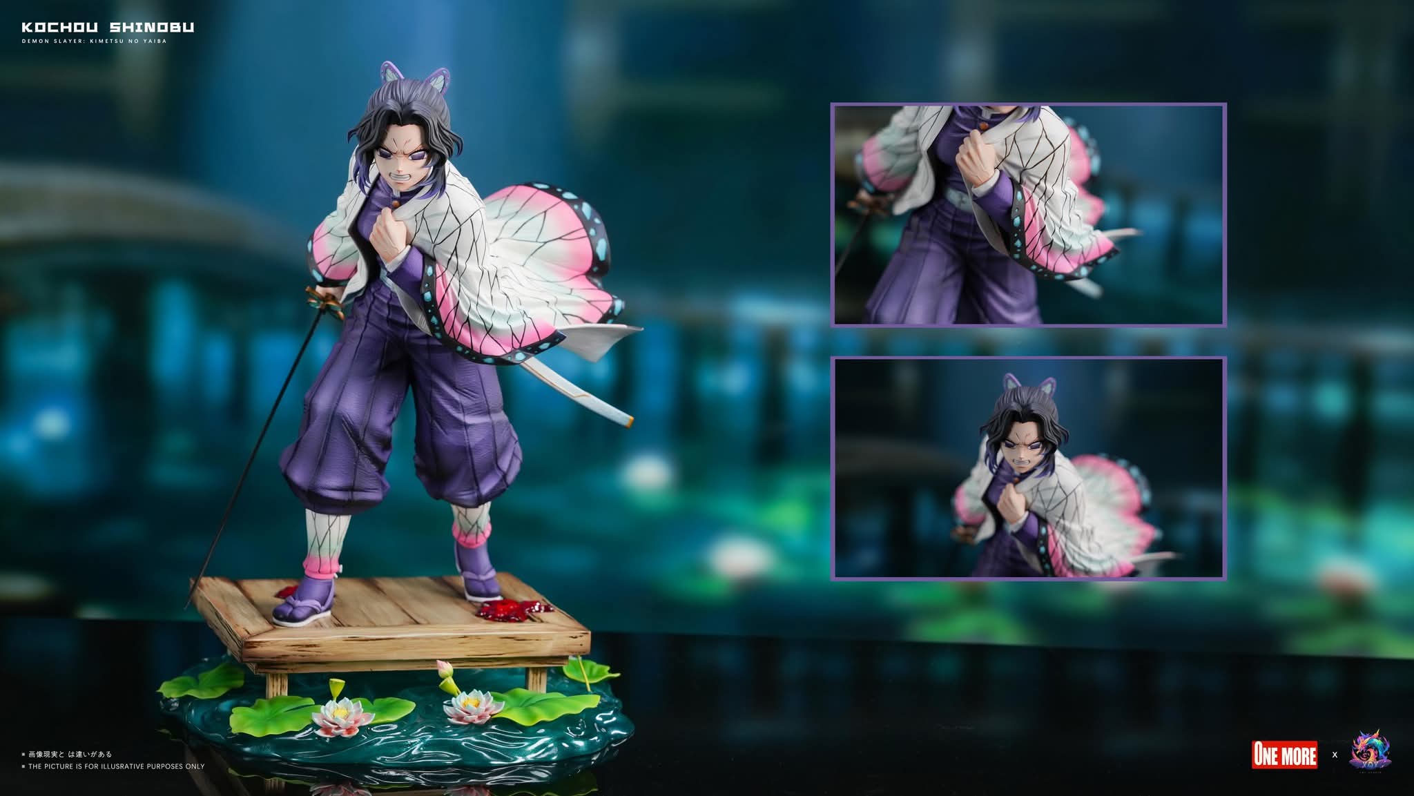 Shinobu - ONE MORE x YQY Studio - 1/6 - 1/4 - Kimetsu No Yaiba | FeiFeiisland - Ảnh 2