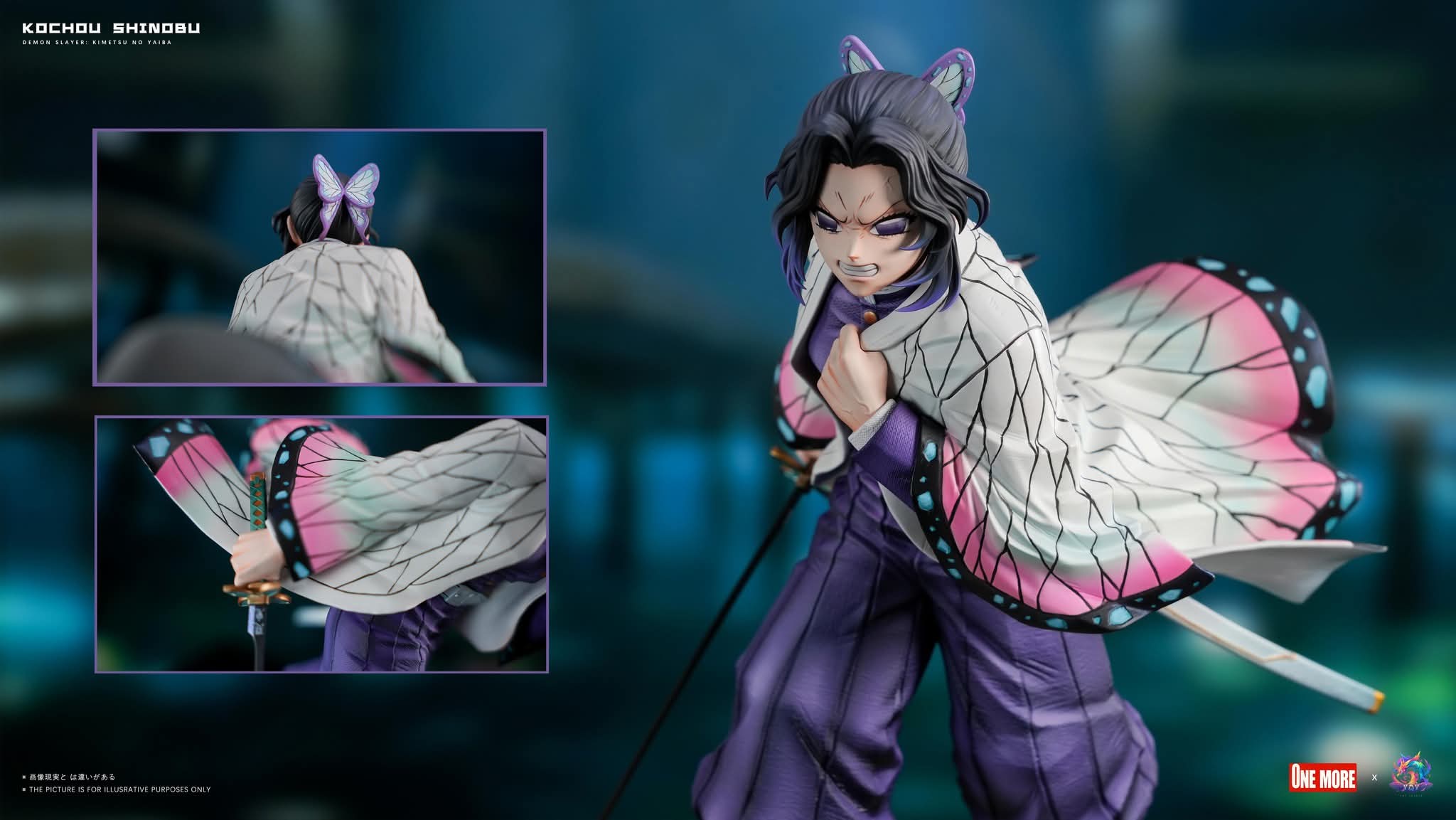 Shinobu - ONE MORE x YQY Studio - 1/6 - 1/4 - Kimetsu No Yaiba | FeiFeiisland - Ảnh 4