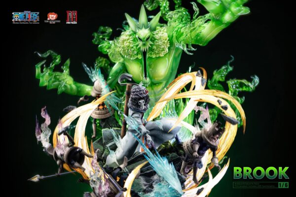 Alternative view of Brook - Jimei Palace Studio - Luffy Pirates - 1/6 - One Piece | FeiFeiisland