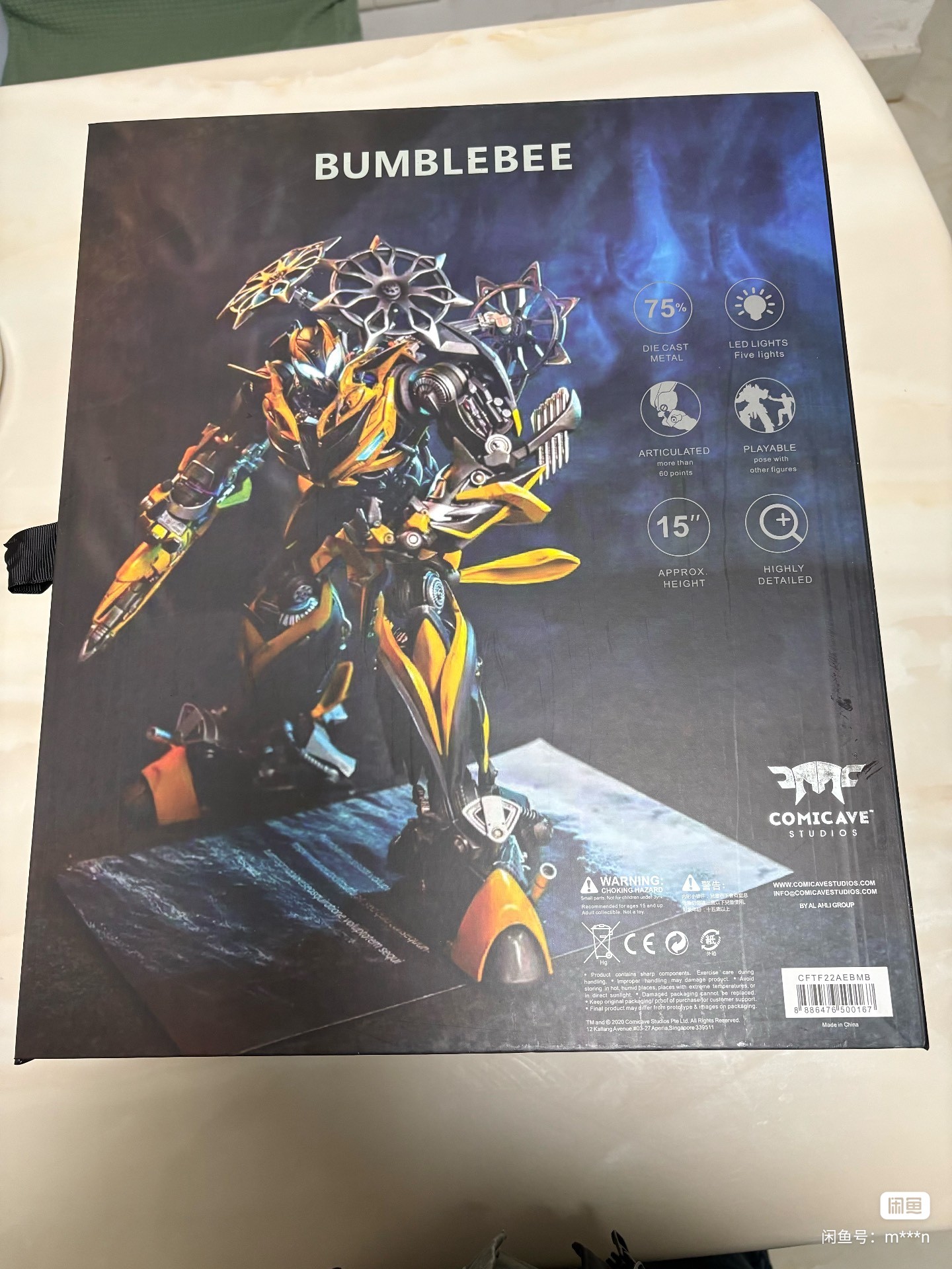 Bumblebee - Comicave Studio - 1/18 - Marvel & DC Collection | FeiFeiisland | Order - Ảnh 8