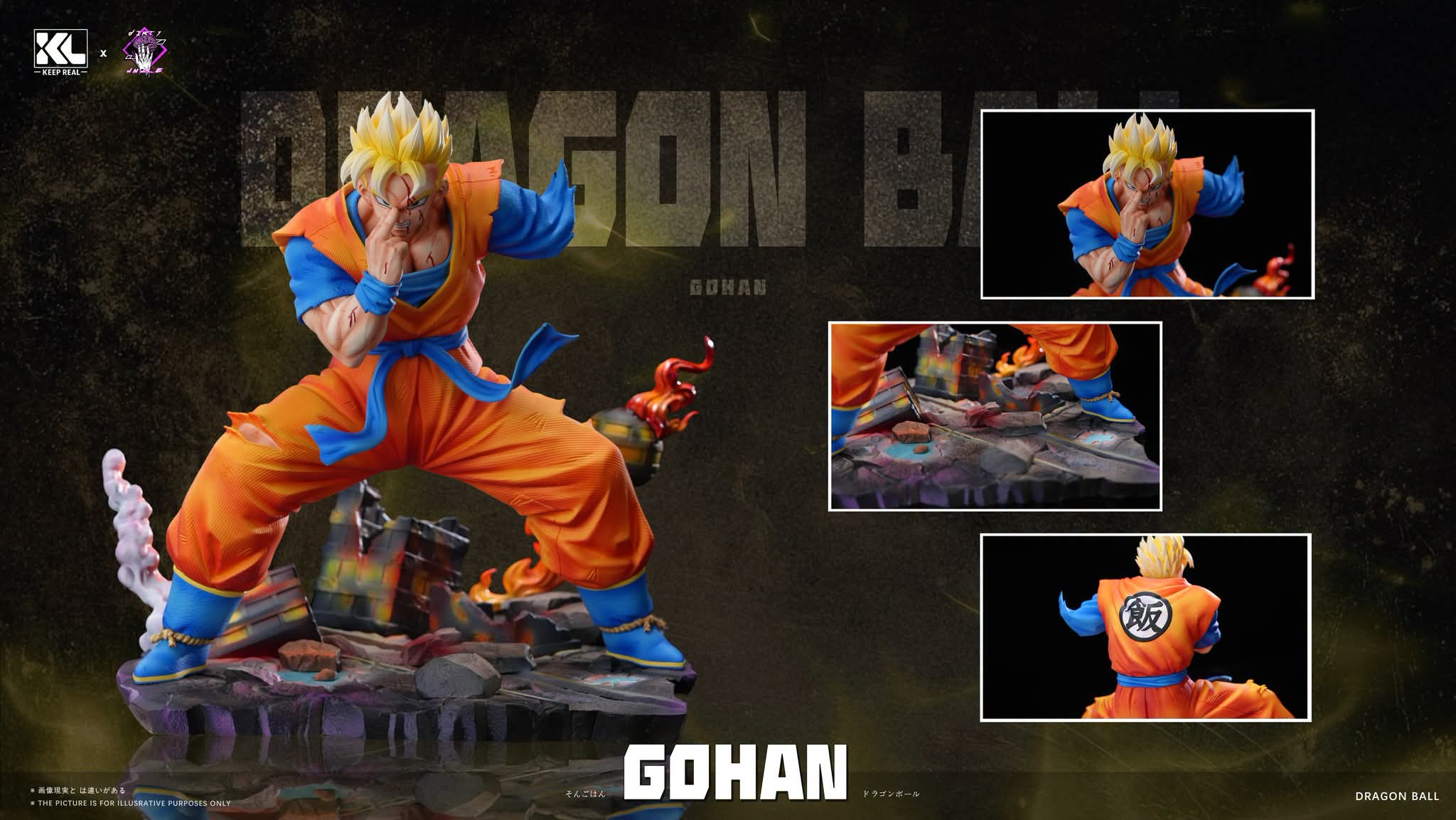 Son Gohan - Keep Real Studio - 1/6 - Dragon Ball | FeiFeiisland - Ảnh 2