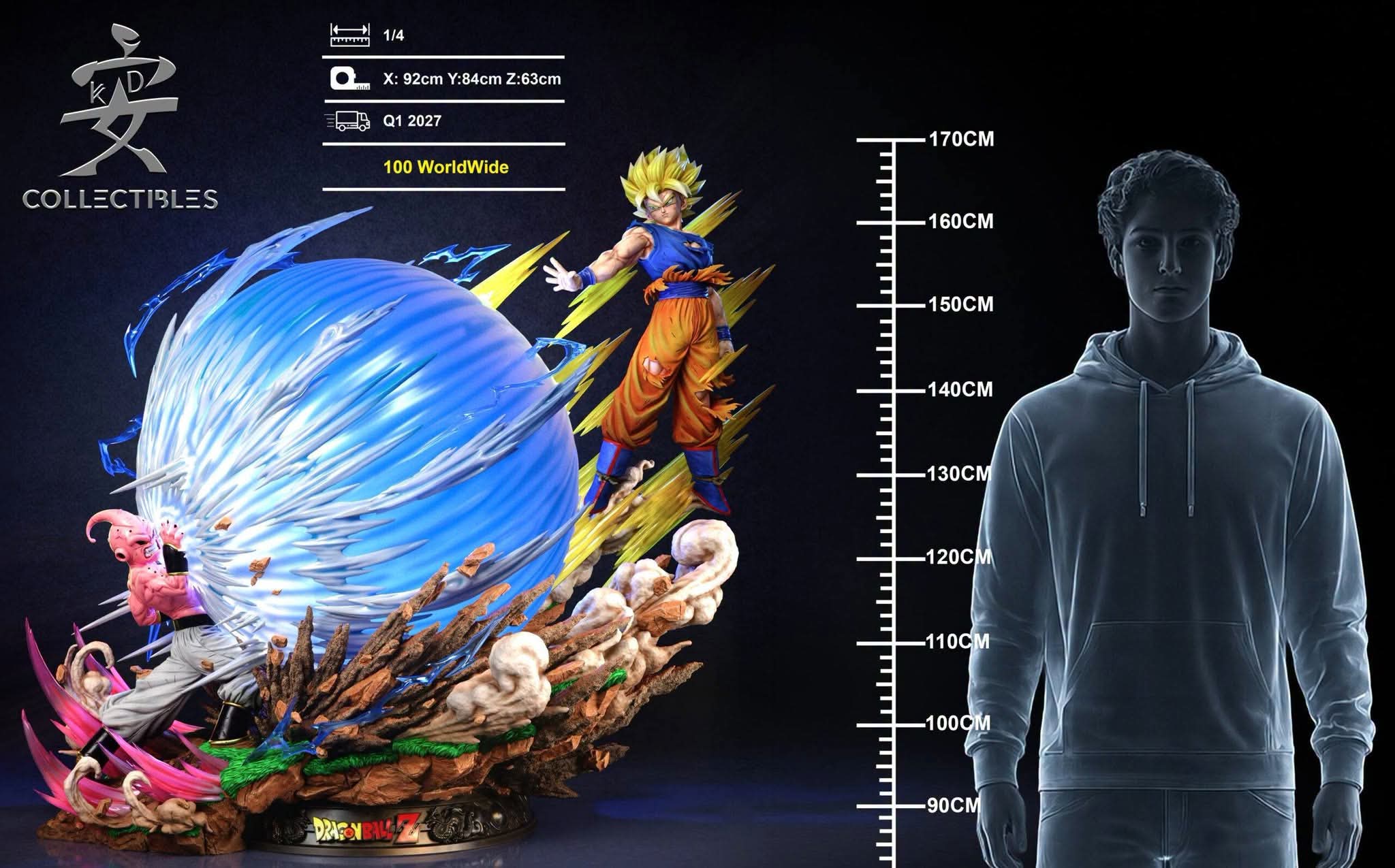 Goku & Kid Buu - KD Collectibles Studio - 1/4 - Dragon Ball | FeiFeiisland - Ảnh 11
