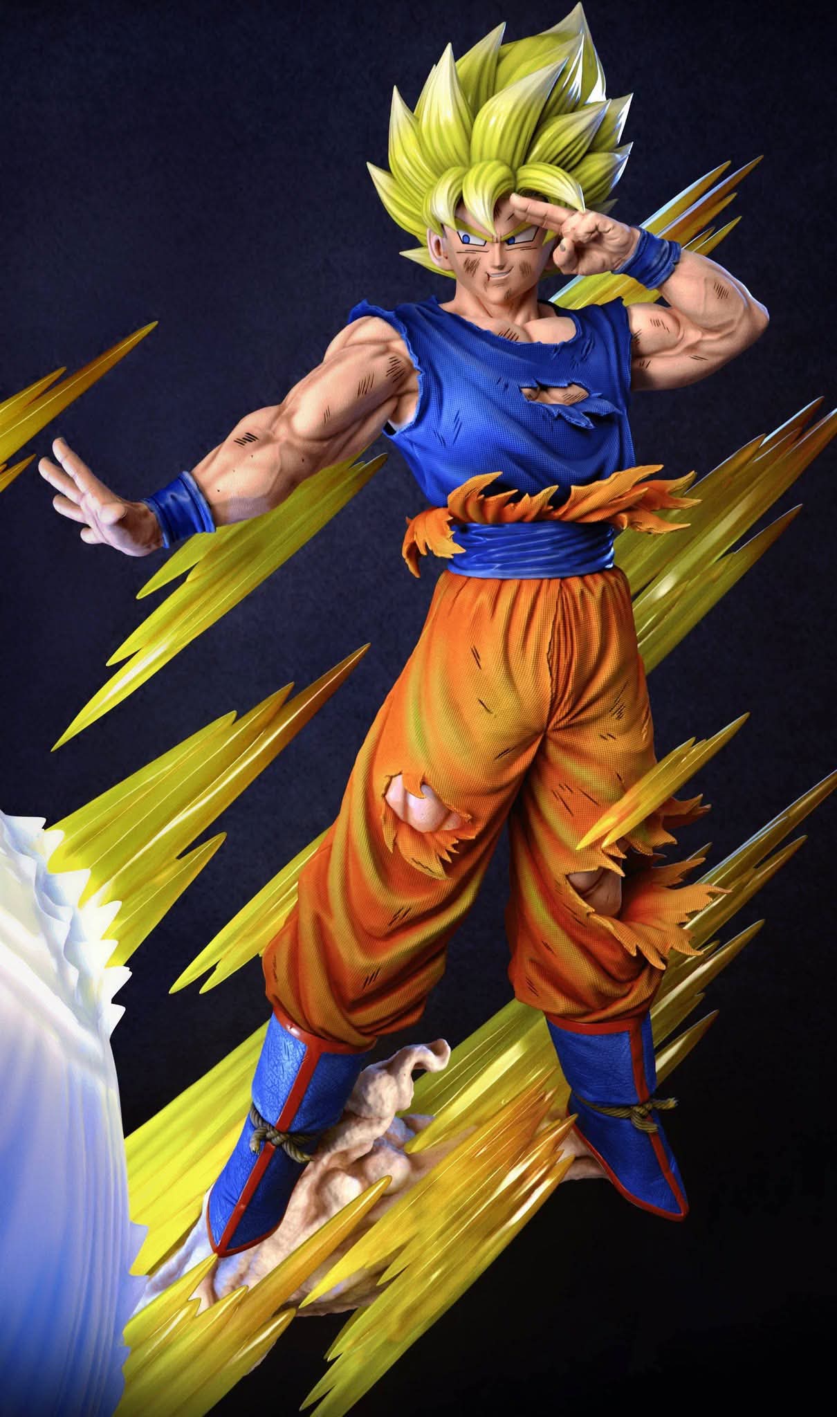 Goku & Kid Buu - KD Collectibles Studio - 1/4 - Dragon Ball | FeiFeiisland - Ảnh 7