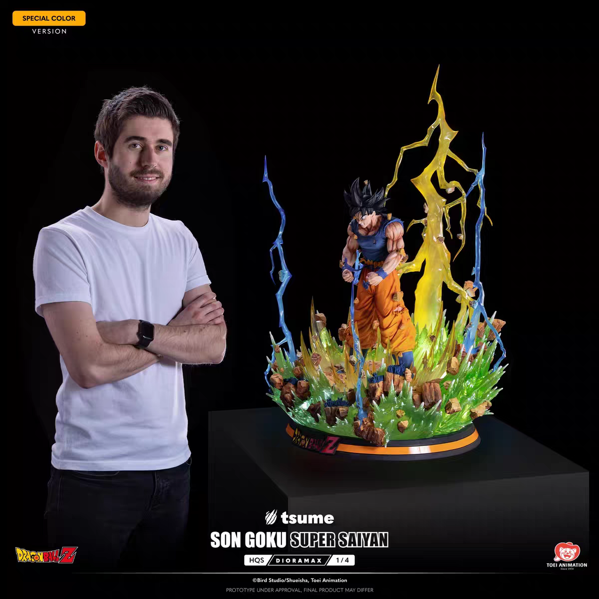 Goku SSJ - Tsume Studio - 1/4 - Dragon Ball | FeiFeiisland - Ảnh 13