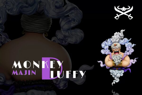 Alternative view of Luffy Nika Thần Đèn - YZ Studio - Luffy Pirates - WCF - One Piece | FeiFeiisland