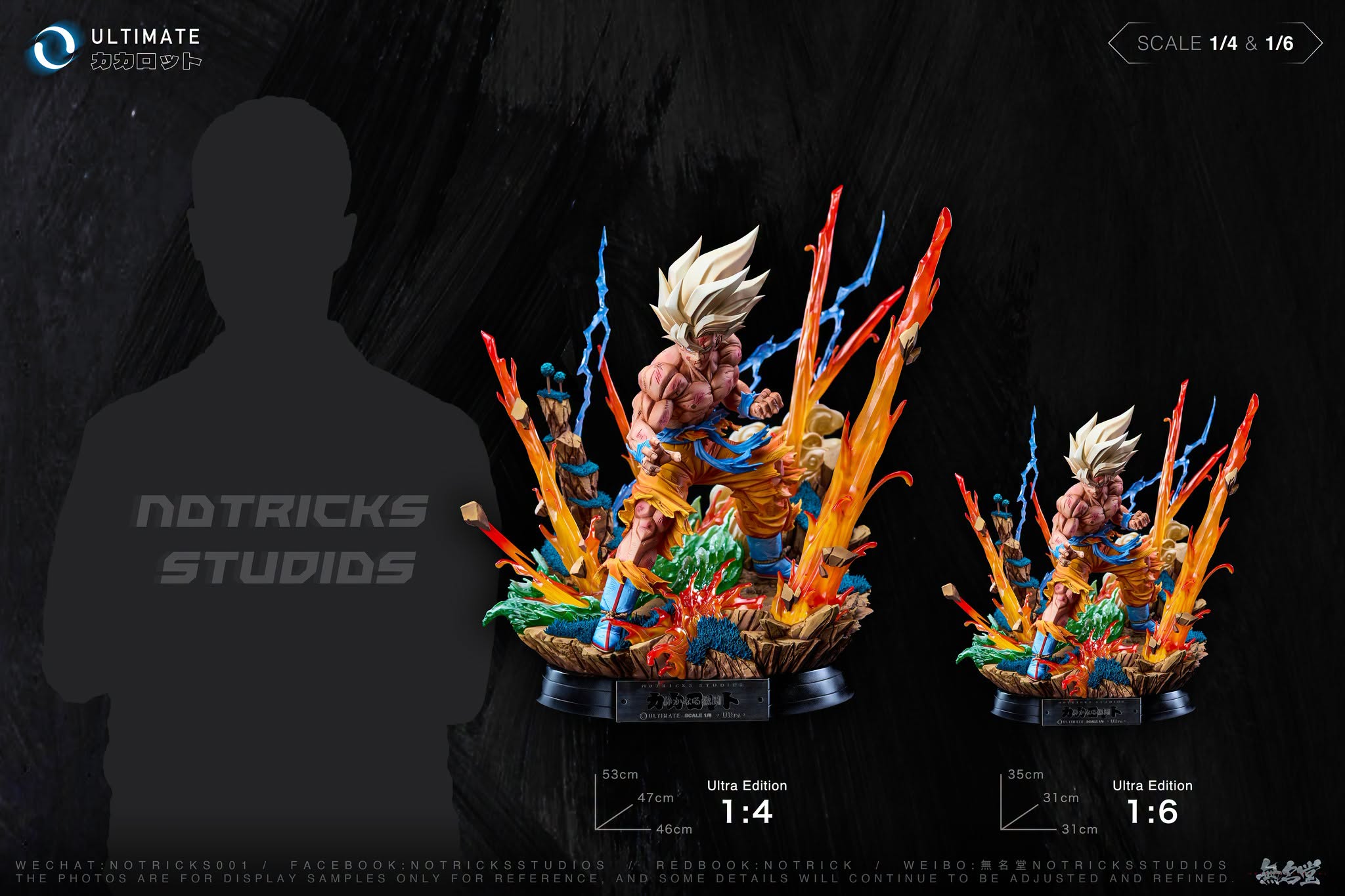 Goku SSJ - No Tricks Studio - 1/6 - 1/4 - Dragon Ball | FeiFeiisland - Ảnh 5